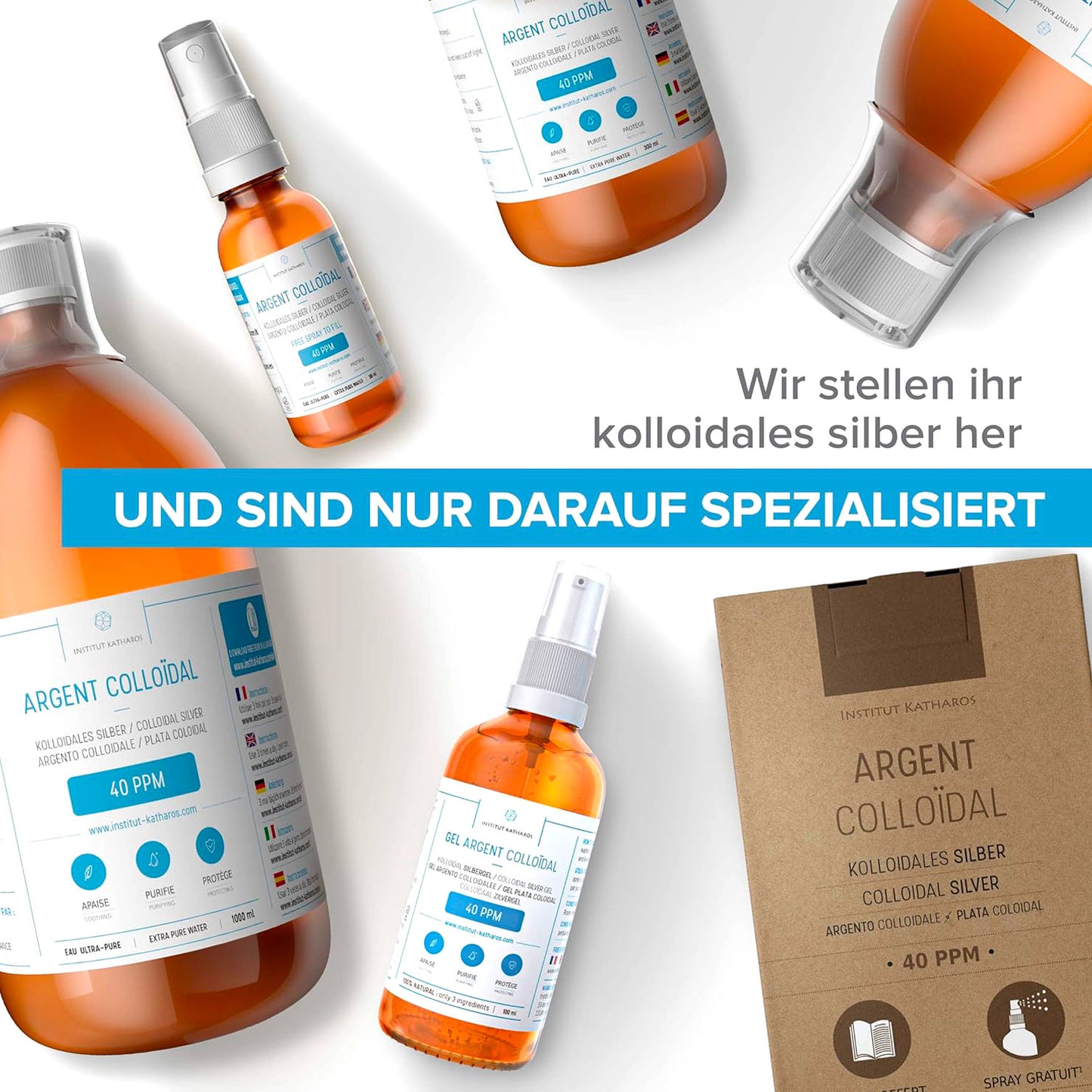 Kolloidales Silber 1000ml