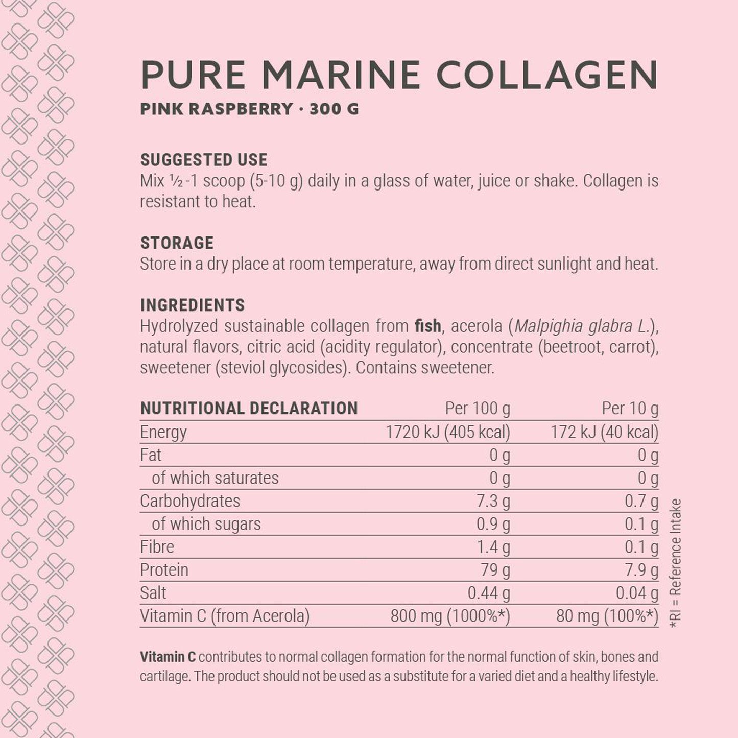 Marine Collagen Pink Raspberry