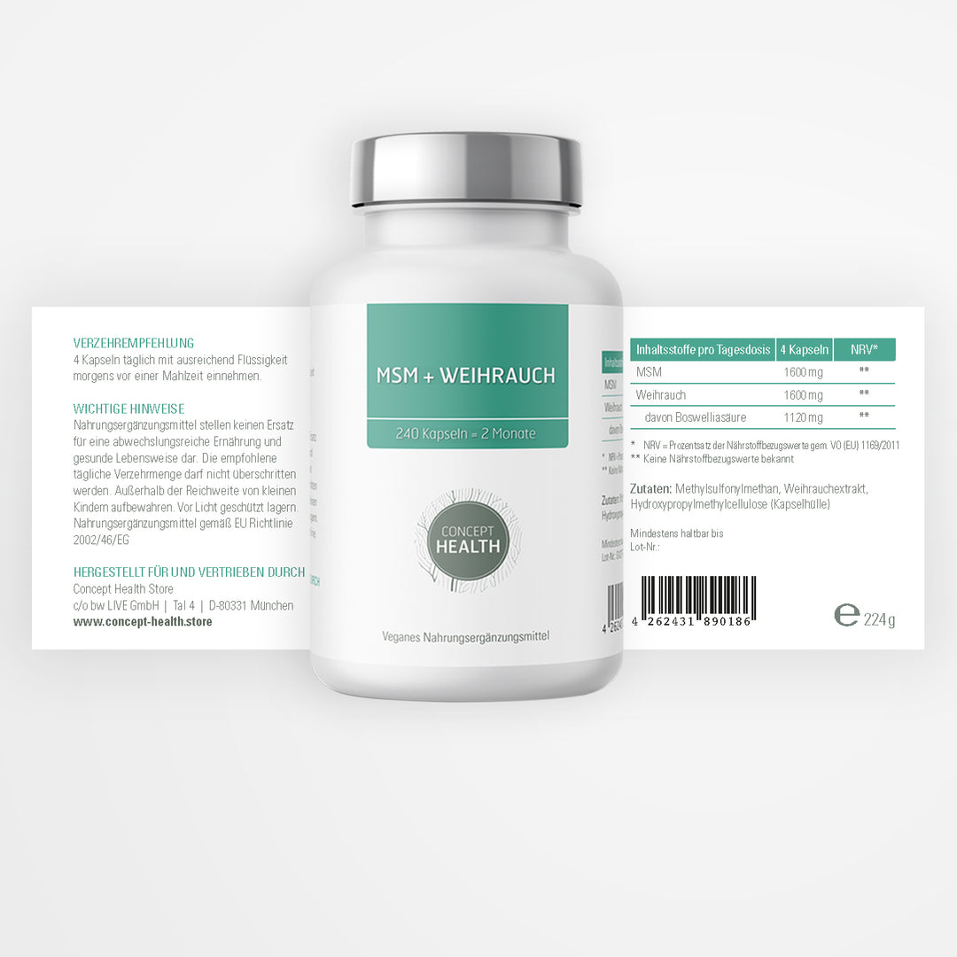 MSM + Weihrauch