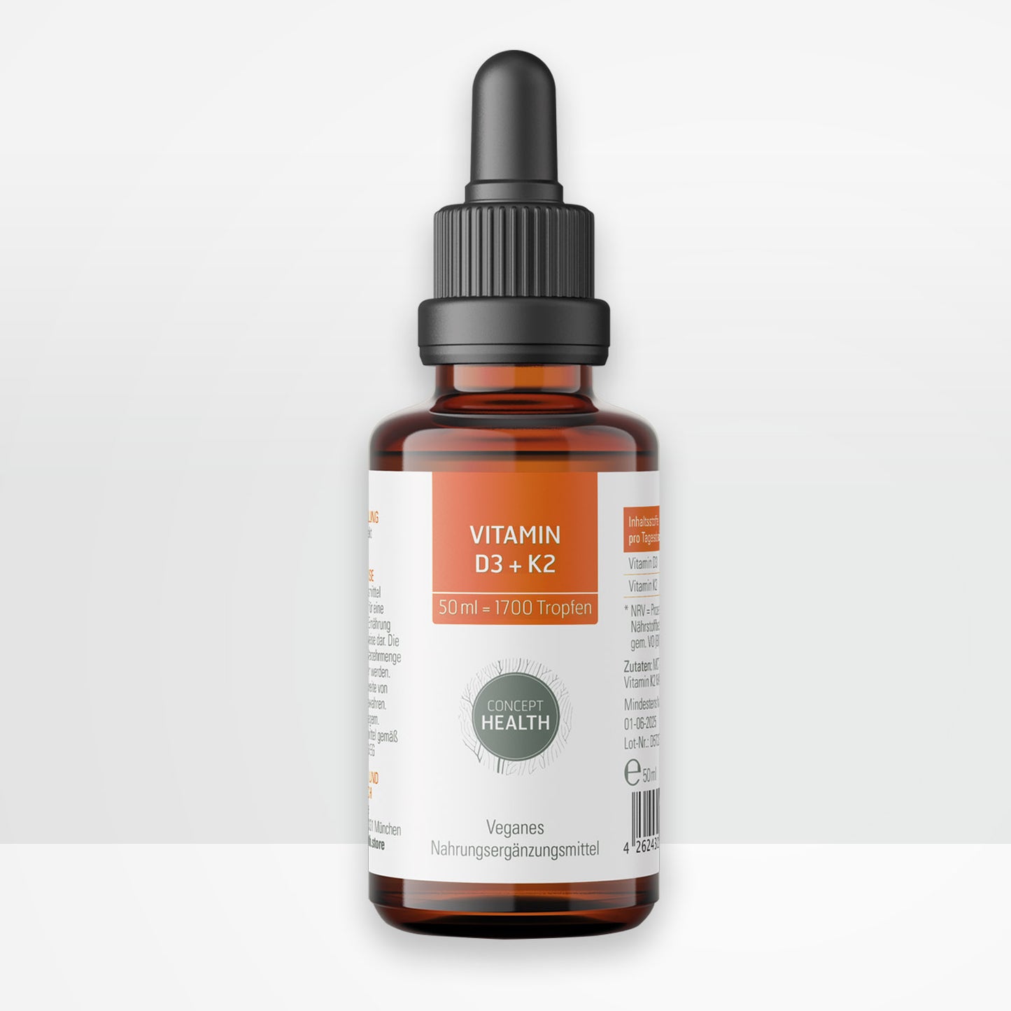 Vitamin D3 + K2