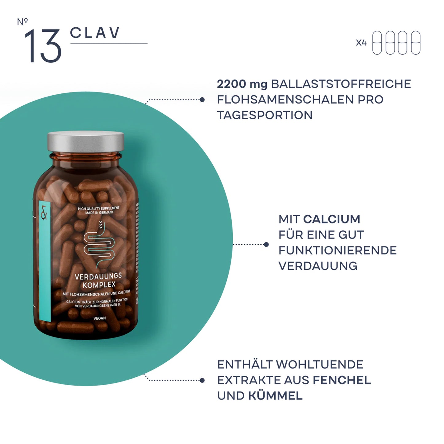 N° 13 VERDAUUNGS-KOMPLEX