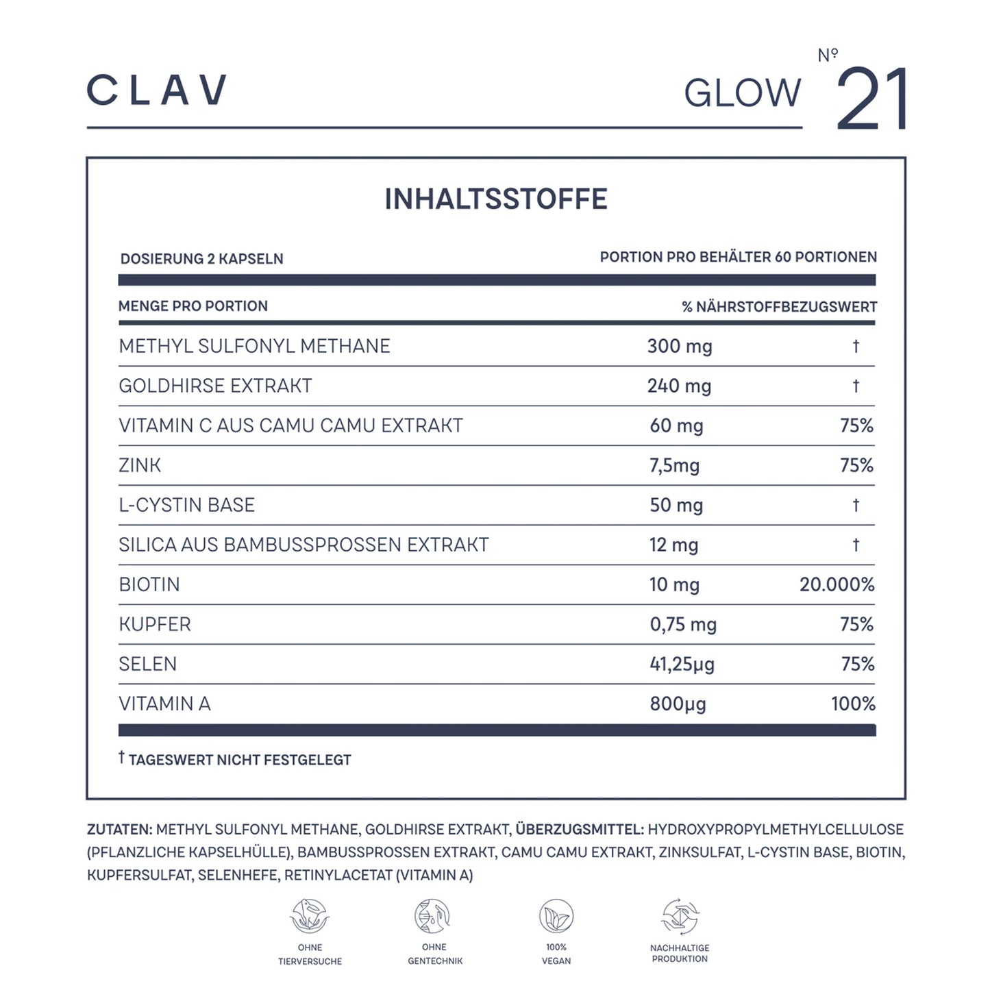 N° 21 GLOW