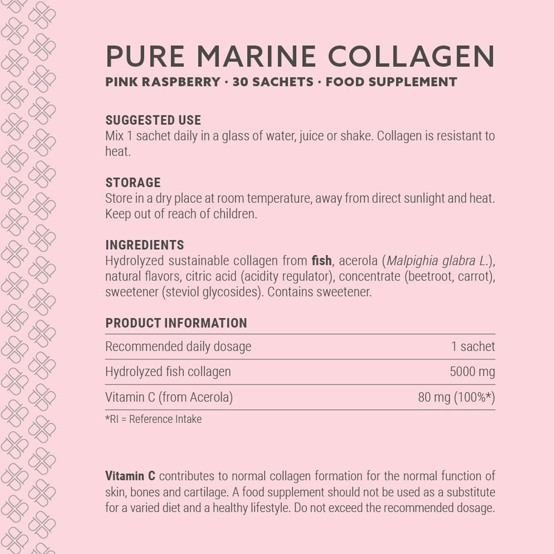 Marine Collagen Pink Raspberry - Sachets