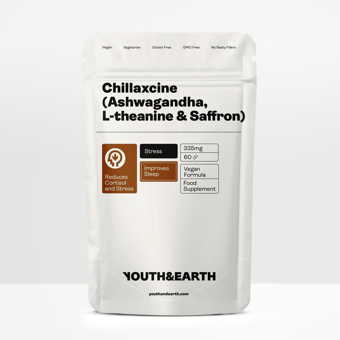 Chillaxcine - Ashwagandha, L-Theanin & Safran