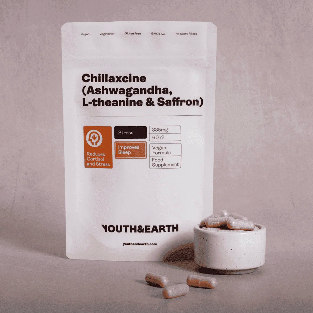 Chillaxcine - Ashwagandha, L-Theanin & Safran