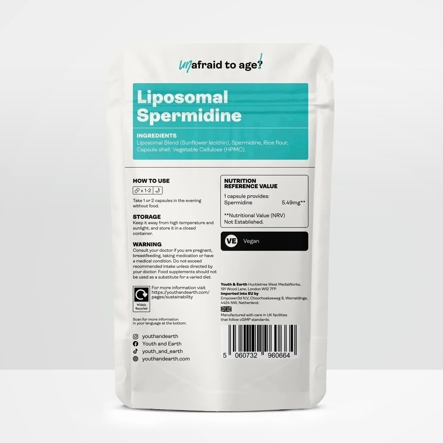 Liposomales Spermidin Kapseln
