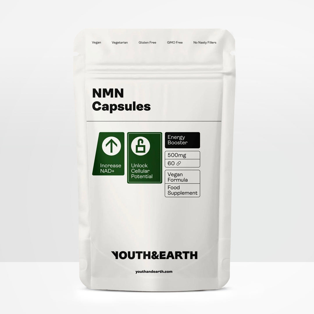 NMN (β-Nikotinamid-Mononukleotid) Kapseln, 500 mg