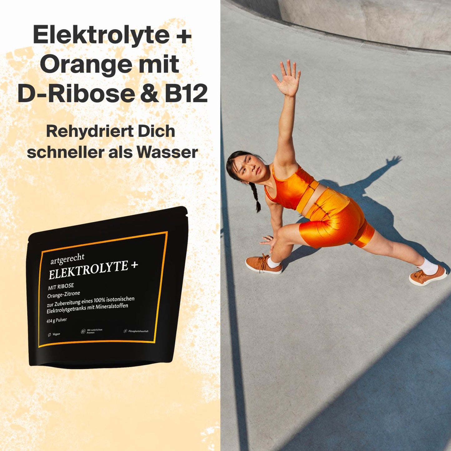 ELEKTROLYTE PULVER Plus Orange