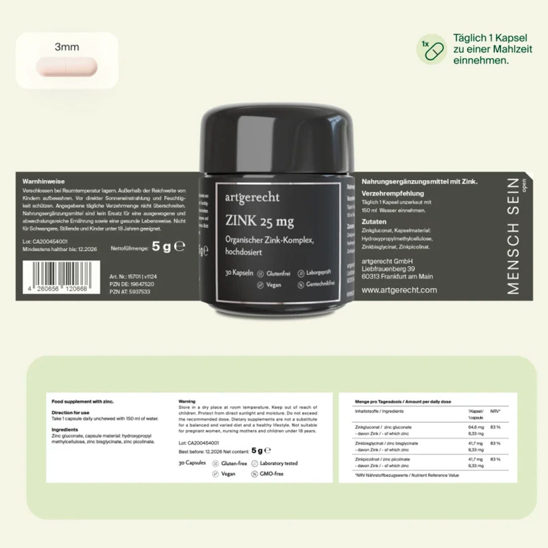 ZINK 25 mg