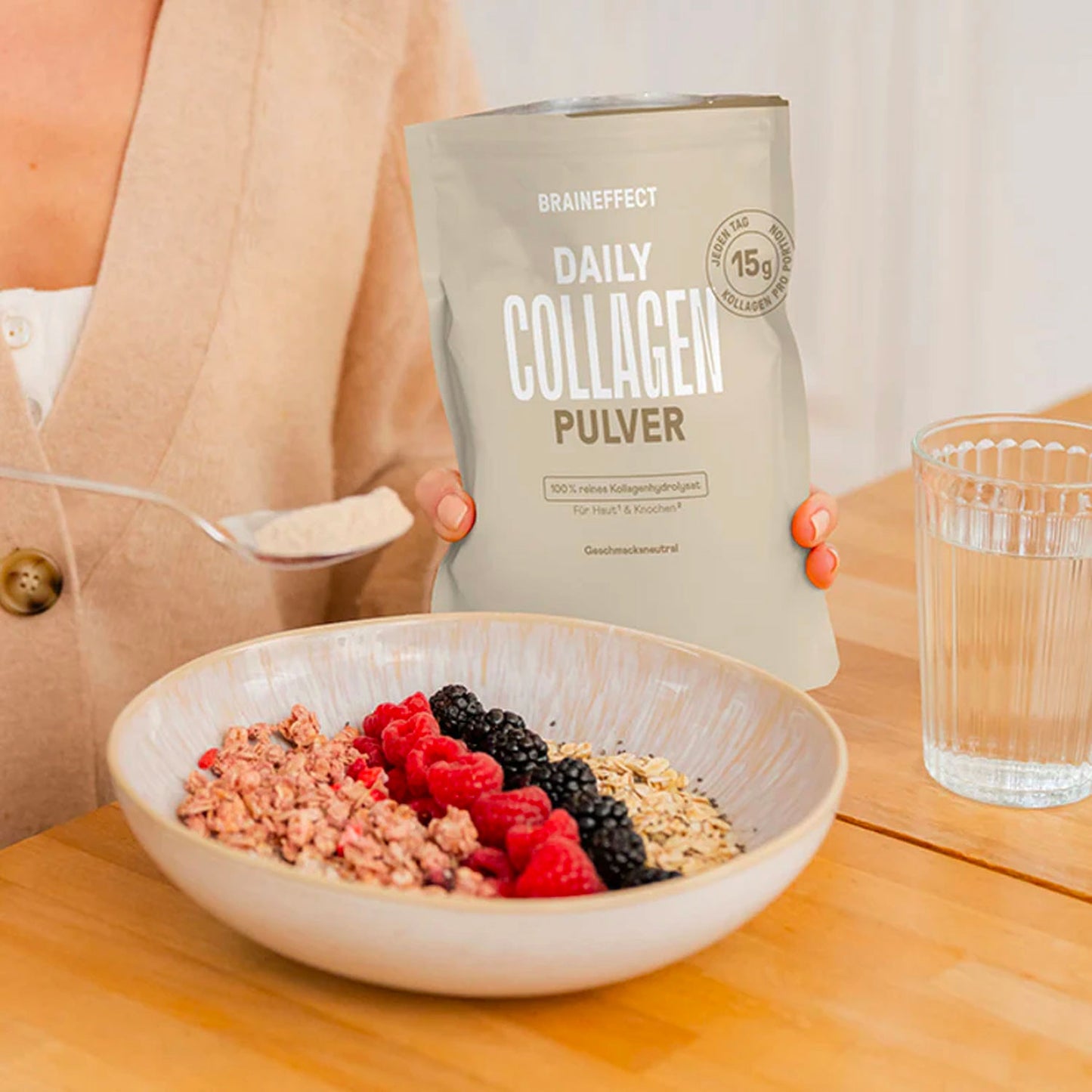 DAILY COLLAGEN PULVER – Detailansicht