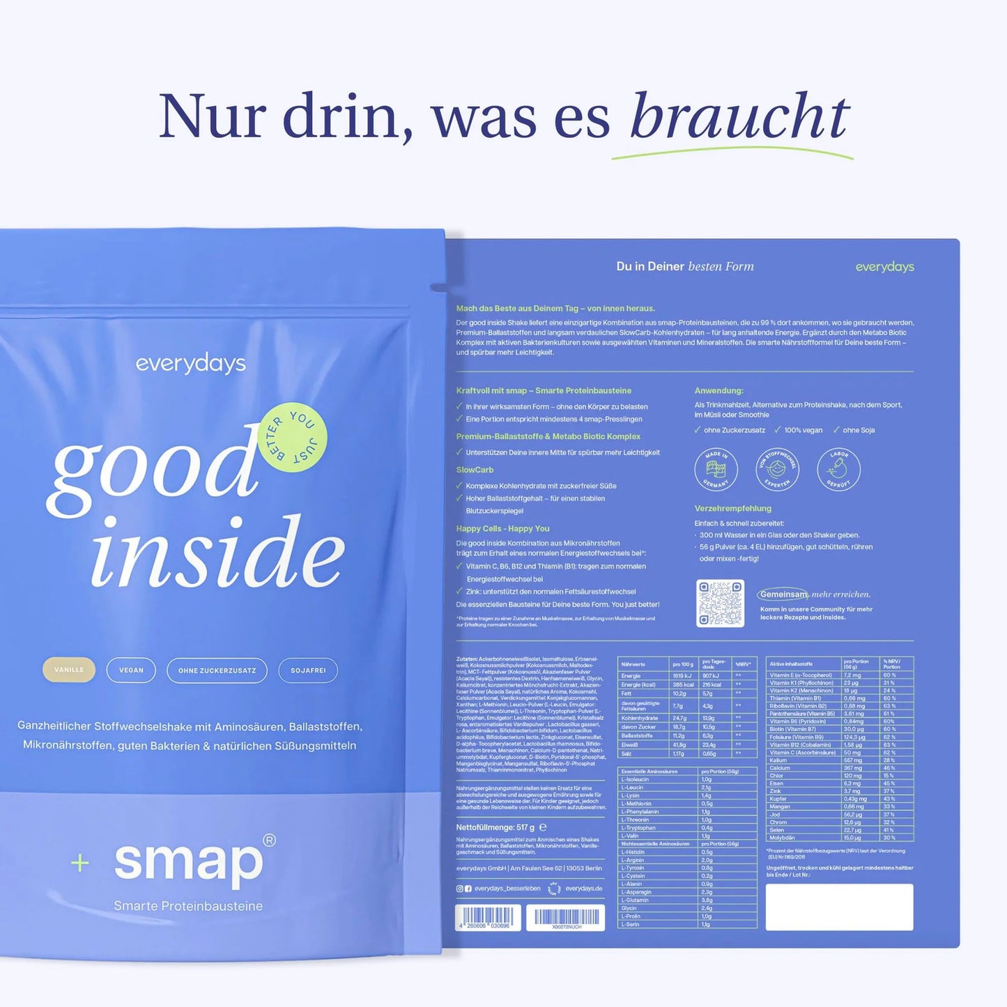 good inside shake - Vanille