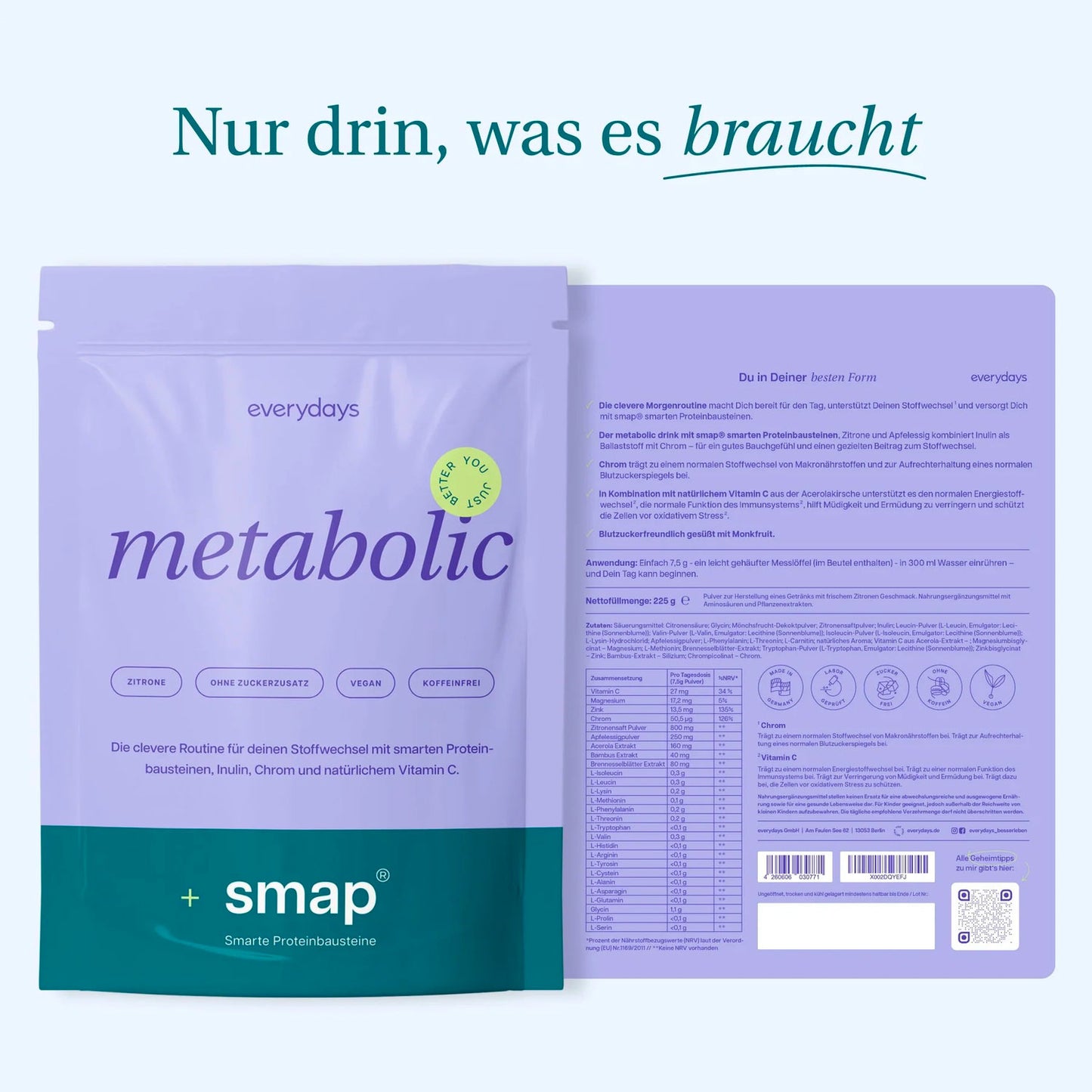 metabolic +smap®