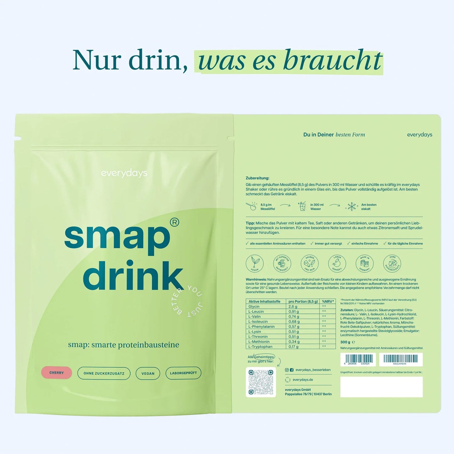 smap® drink - Cherry