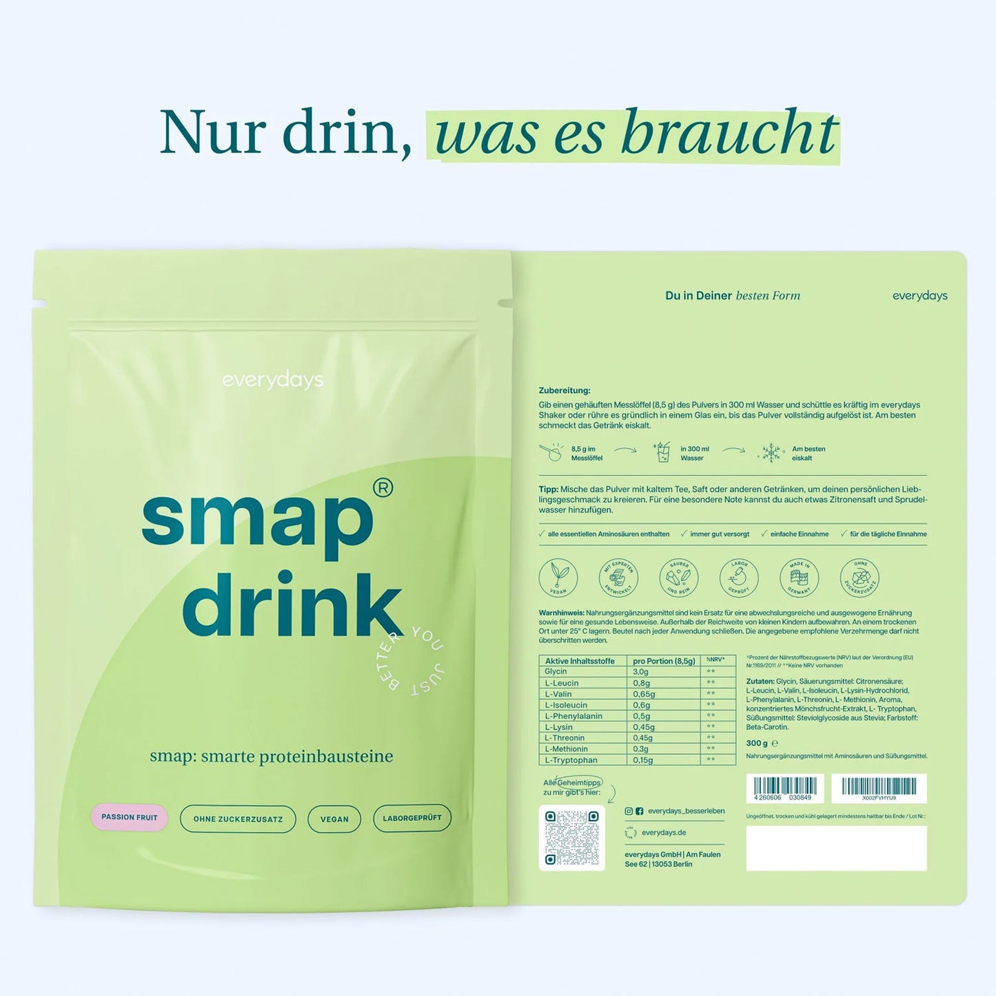 smap® drink - Passion Fruit