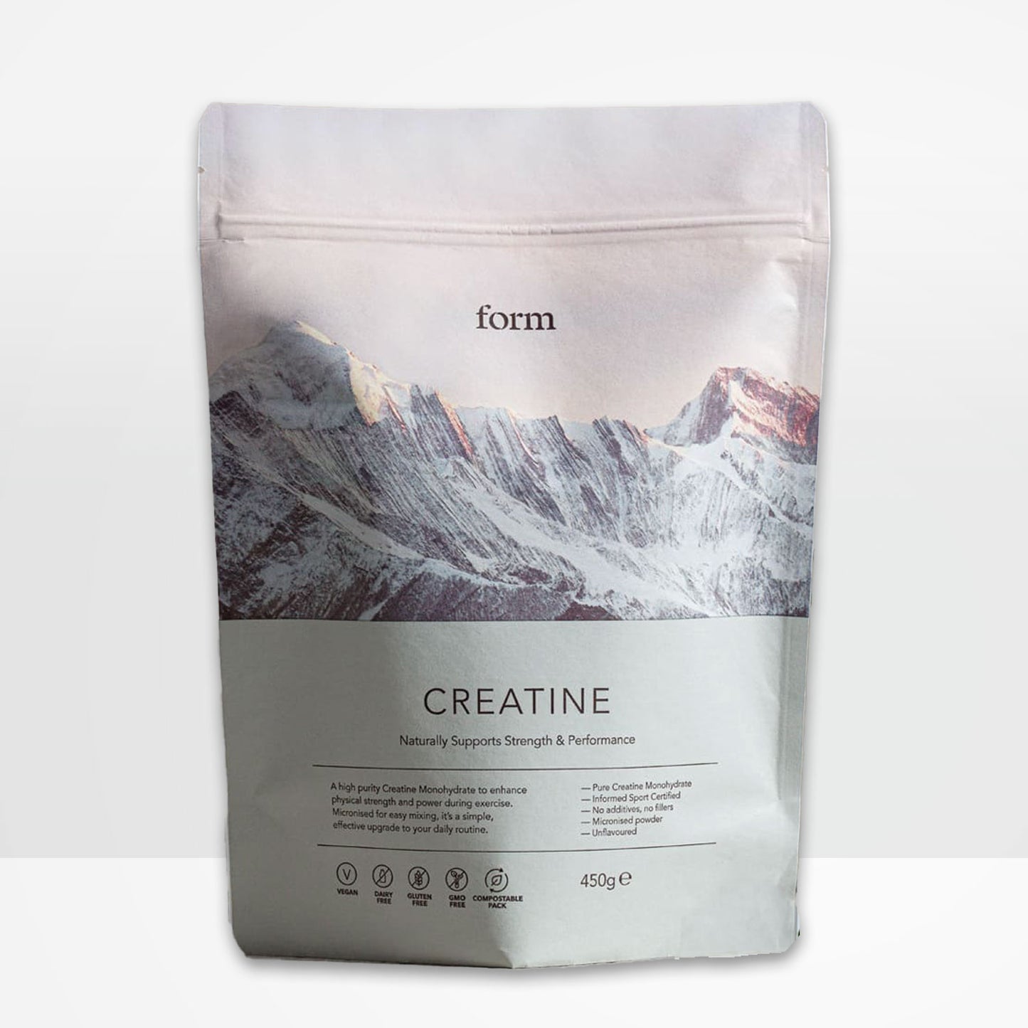 CREATINE – Micronised Creatine Monohydrate – Produktansicht