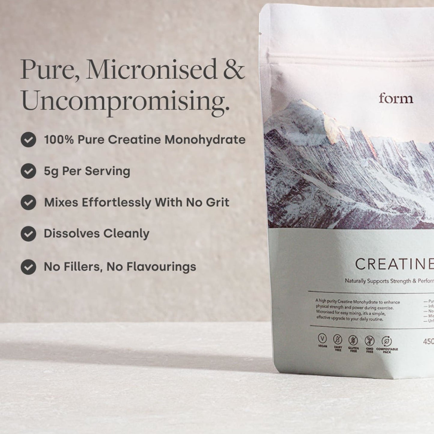 CREATINE – Micronised Creatine Monohydrate – weitere Produktansicht