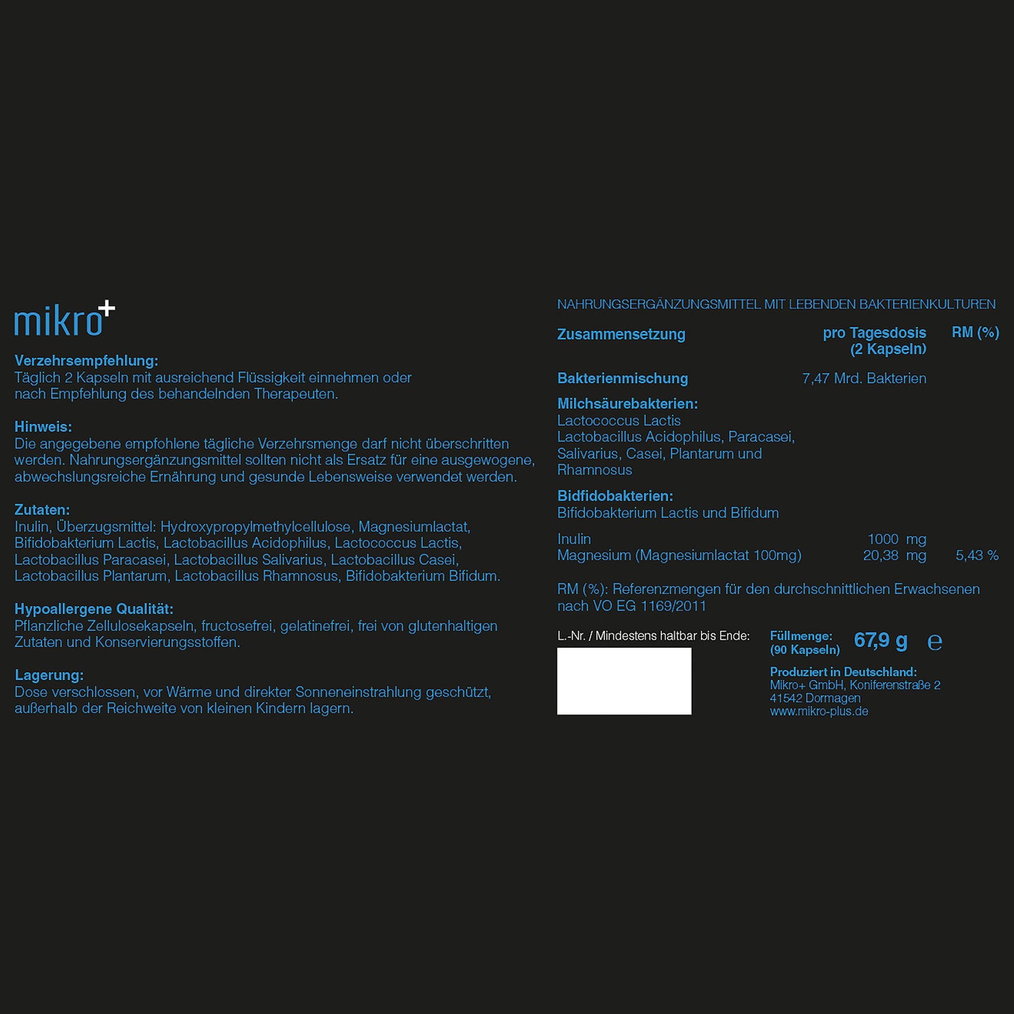 Darm-Bakterien-Komplex