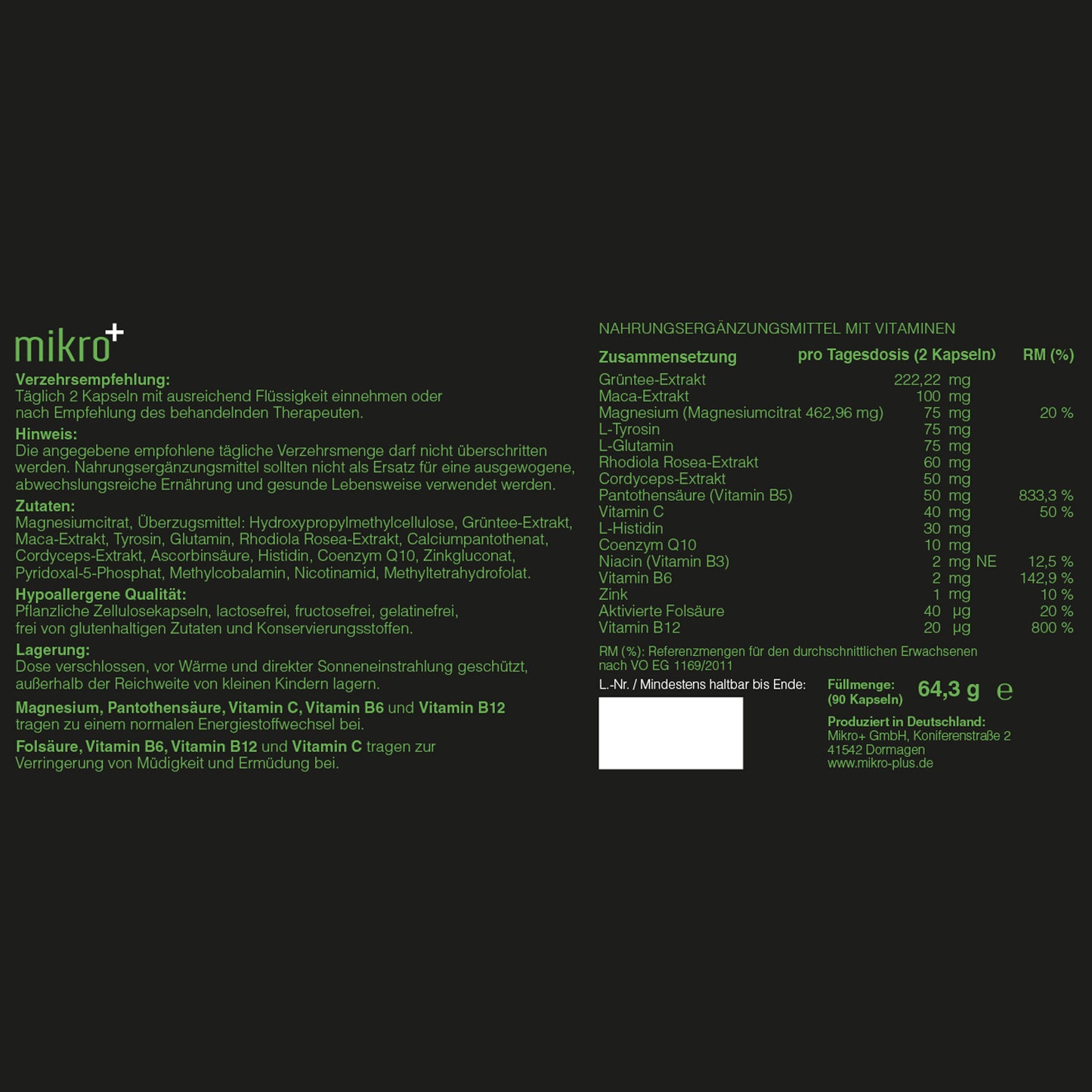 Energie-Komplex Natur